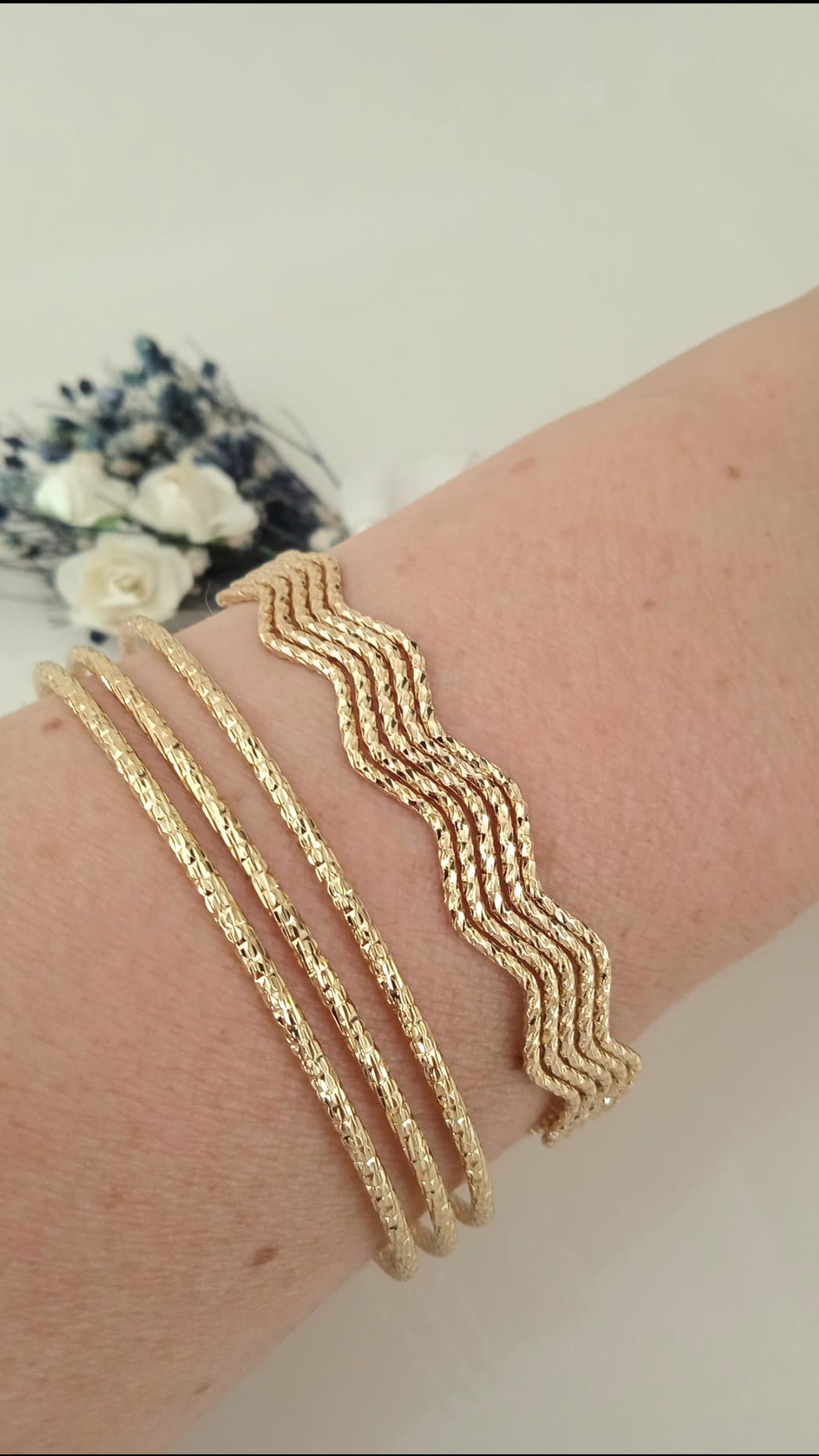 XUPING Bilezik - İşlemeli Çizgili